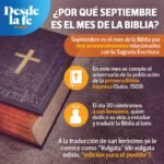 ¿Por qué el mes de septiembre es el mes de la Biblia?