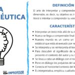 ¿Cómo hacer una lectura hermenéutica?