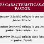 ¿Cuáles son las características de un buen pastor?