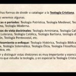 ¿Cuántos tipos de teología bíblica hay?